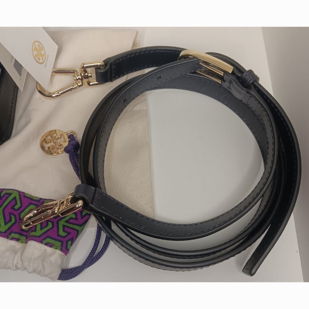 NWT RARE TORY BURCH ROBINSON PLAID BUCKET BAG - Picture 3 of 12